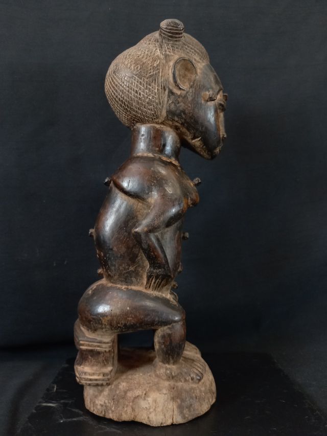 Estatua africana Baule 43 cm