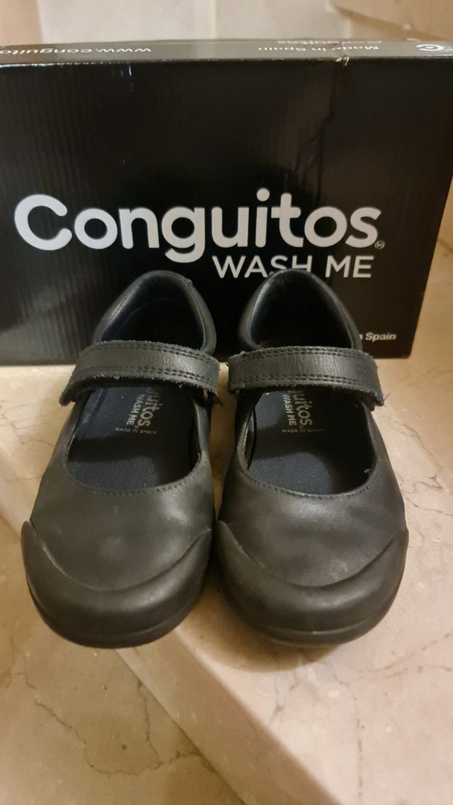 zapatos conguitos colegiales