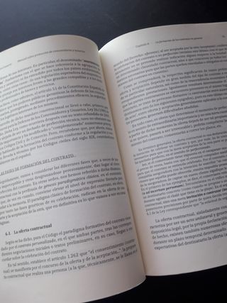Manual sobre protección de consumidores y usuario