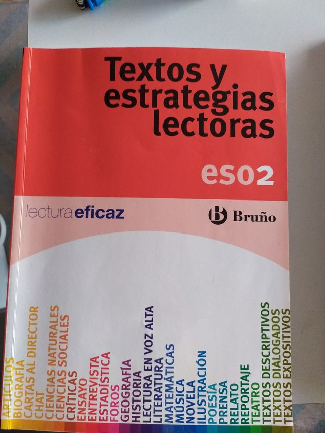 Textos y estrategias lectoras eso 1 eso 2