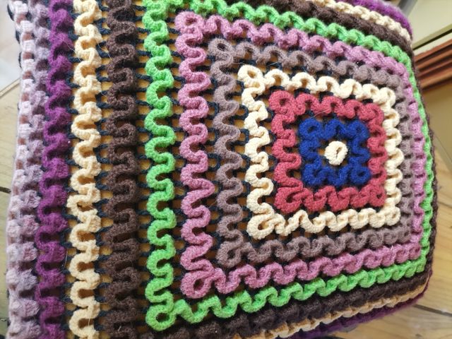 cojines Crochet vintage 