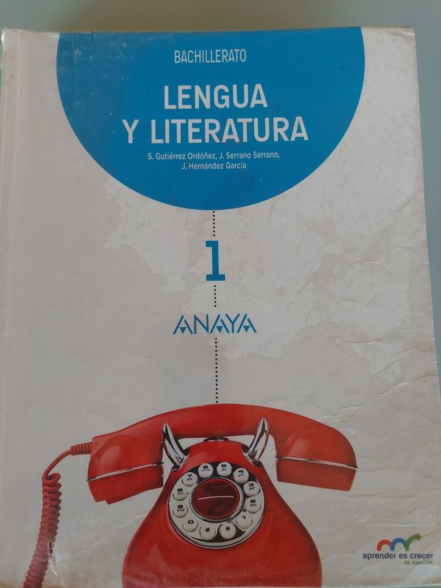 Libro 1 Baccalaureato Lingua e letteratura ed.Anaya
