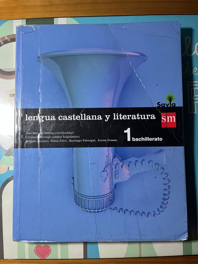 Libro de lengua castellana y literatura 1º bach