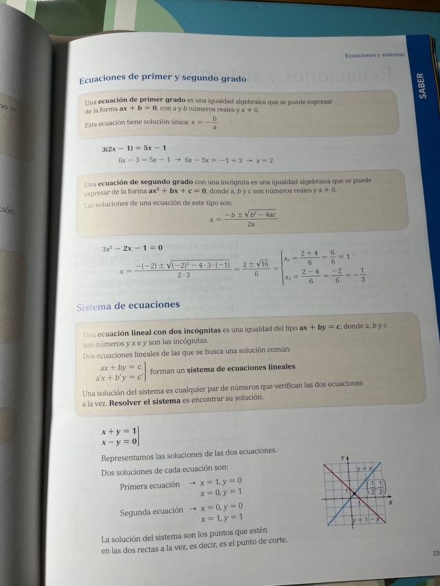 Lo que debes saber de secundaria matemáticas