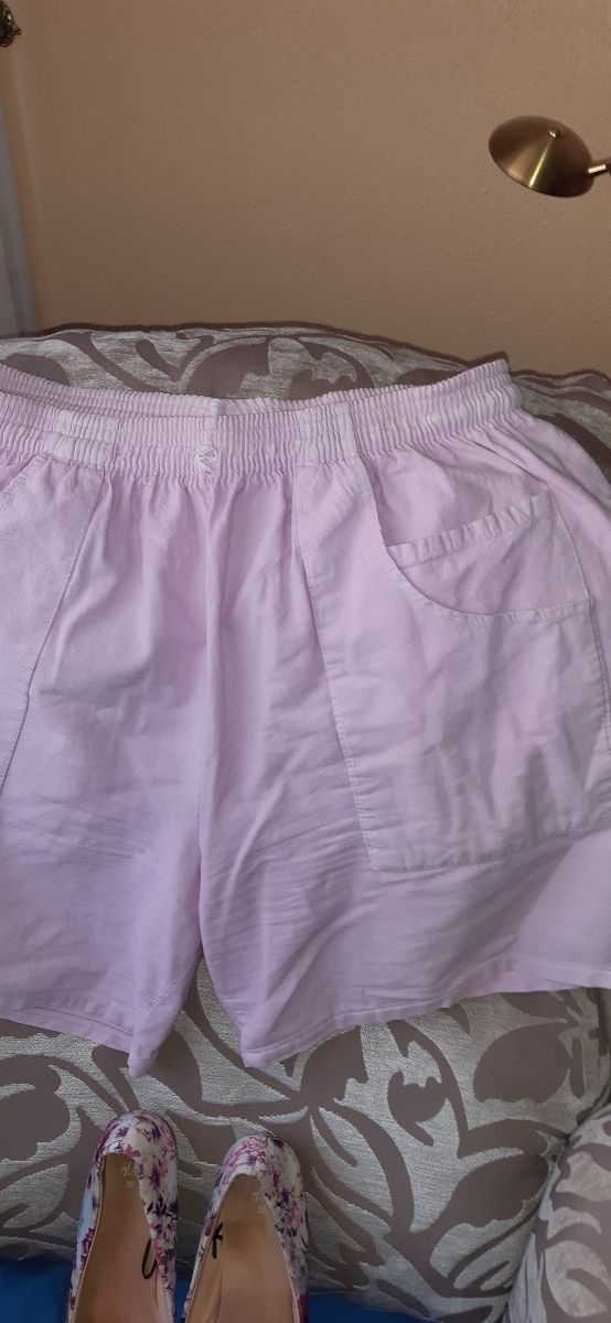 PATALON CORTO COLOR MALVA