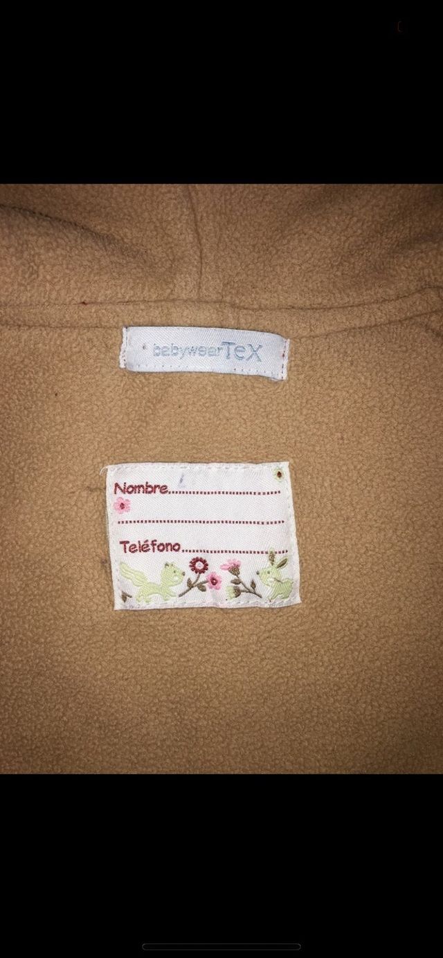 Chaqueta bebe/niño/niña talla 6/9m