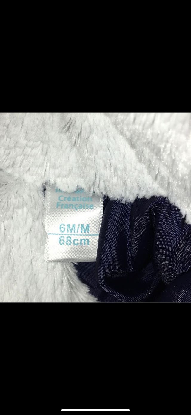 Abrigo bebe/niña talla 6meses