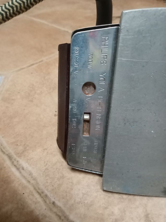 2 planchas Philips años 70-80