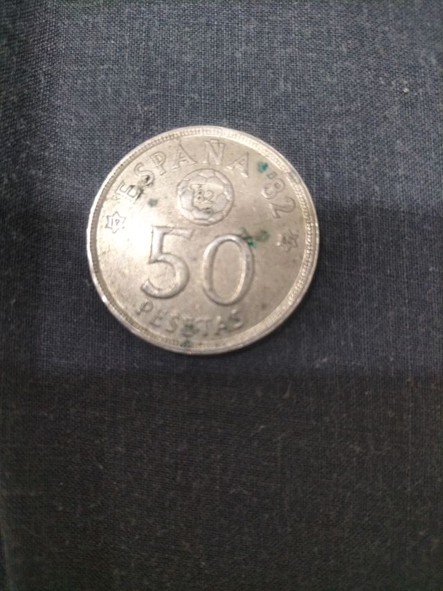 Moneda de 50 pesetas del 82