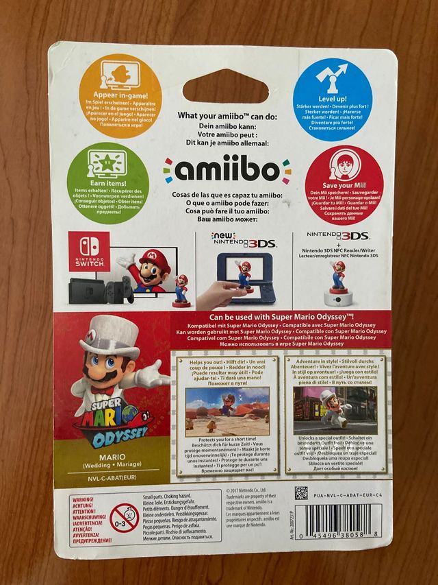 Amiibo Mario Odyssey nupcial