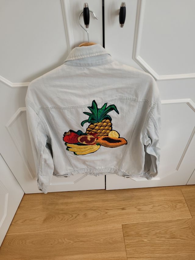 Chaqueta vaquera oversize Zara