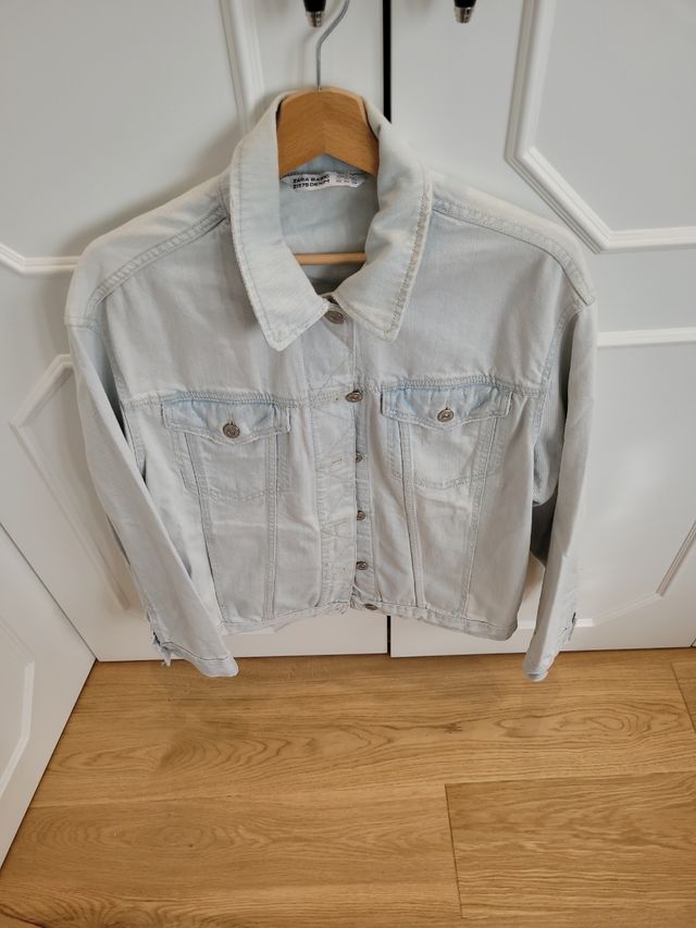 Chaqueta vaquera oversize Zara