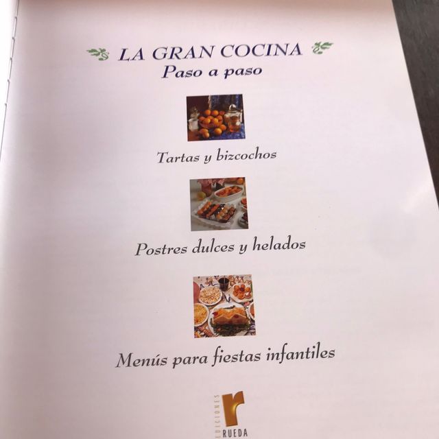 Enciclopedia cocina “La Gran Cocina paso a paso"