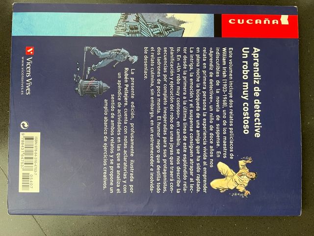 Libro Aprendiz de detective y Un robo muy costoso