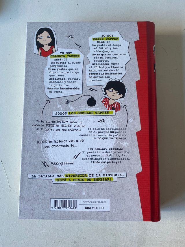 Libro "Lis gemelos de Tapper"