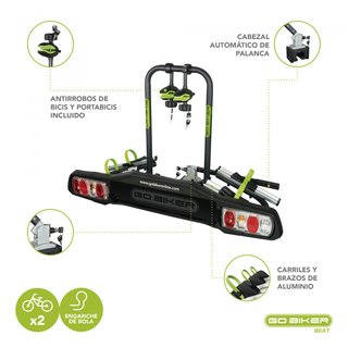 Portabicicletas 2 bicis Beat NUEVO + ENVIO GRATIS