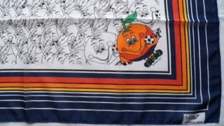 PAÑUELO NARANJITO MUNDIAL ESPAÑA 82 VELLA'S NUEVO