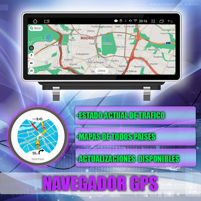 PANTALLA GPS AUDI Q3 2013-2018 CARPLAY ANDROID