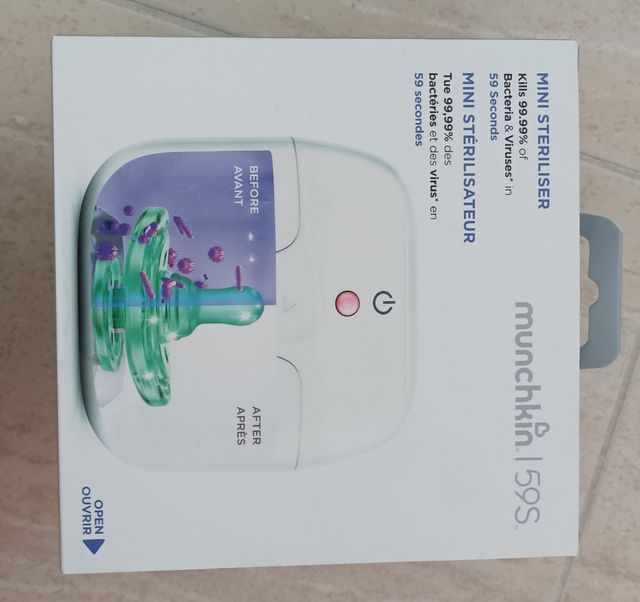 Esterilizador chupetes Munchkin