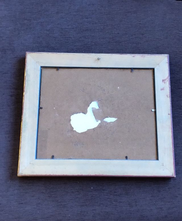 Antiguo Cuadro en Relieve 