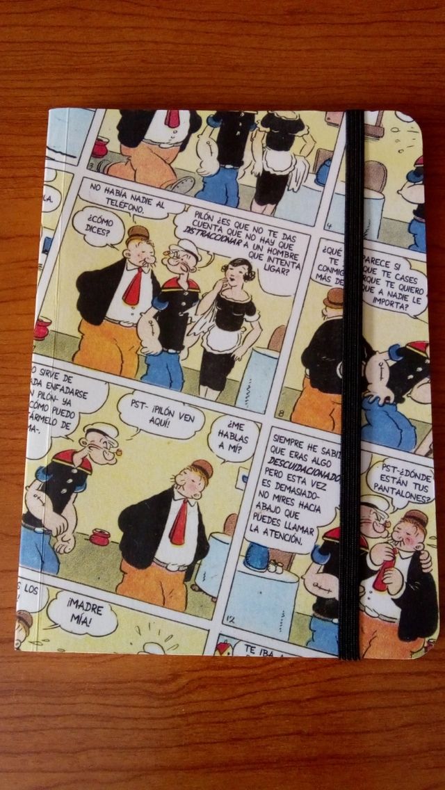 Libreta pequeña Popeye