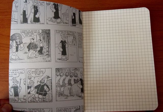 Libreta pequeña Popeye