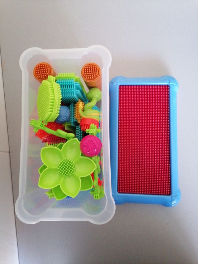 Juguete Blockes Bristle construccion didactico