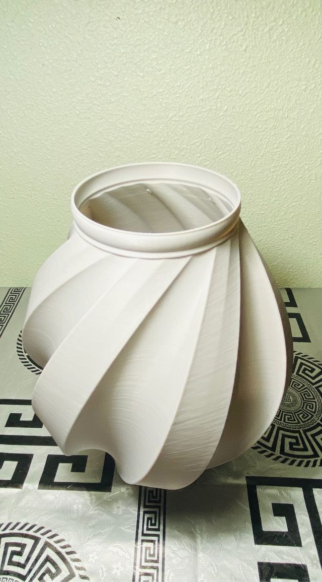 Florero espiral ecológico