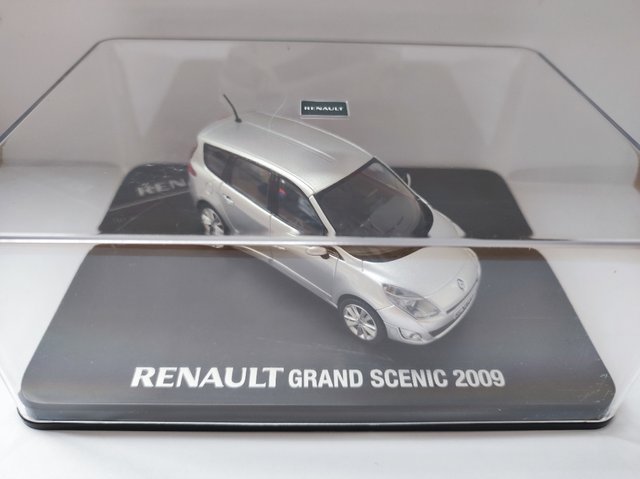 RENAULT GRAND SCENIC Noir 2009 - Miniature Schuco 1/43 - Occasion - Modèle Métal
