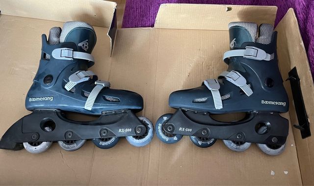 Patines Boomerang azul talla 40