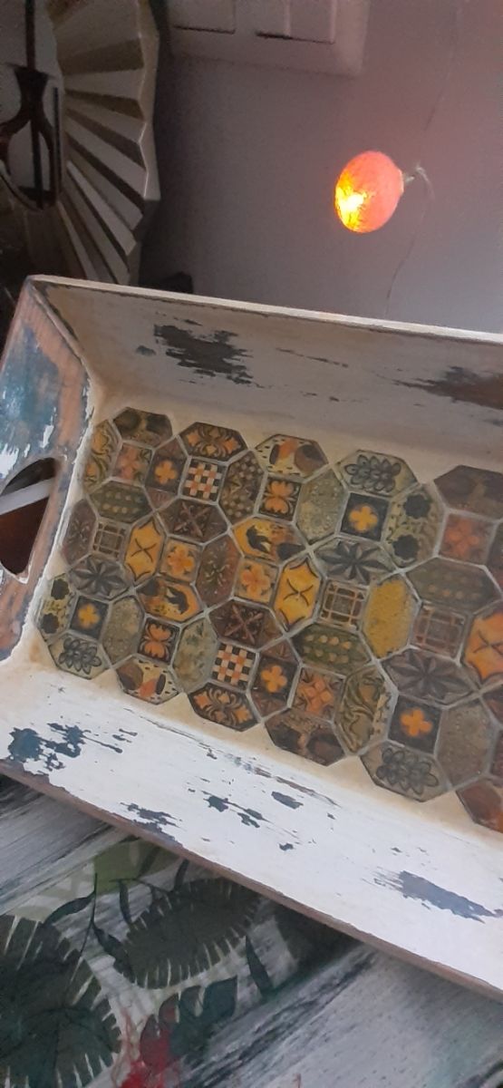 Bandeja de madera 35x23 cms