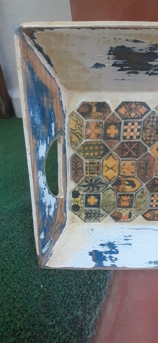 Bandeja de madera 35x23 cms