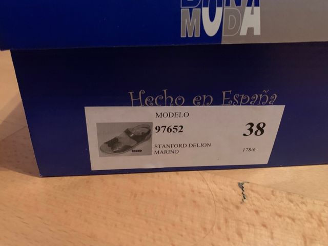 sandalias bona moda piel