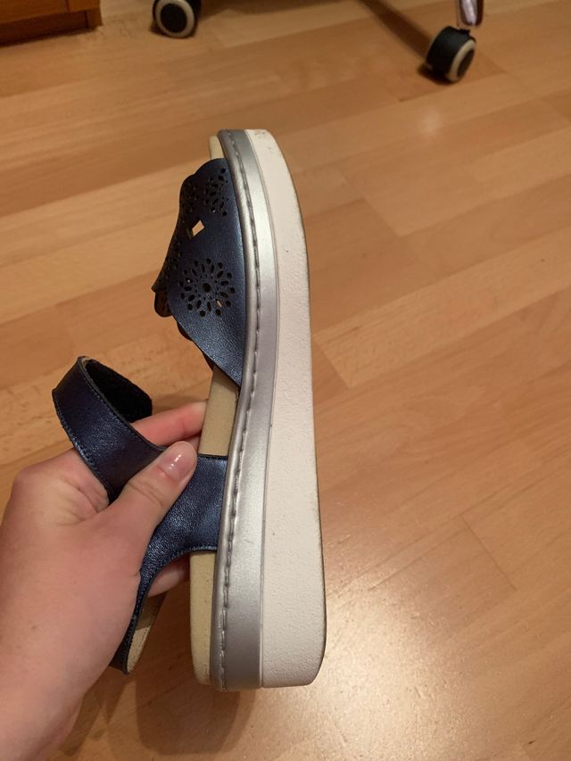 sandalias bona moda piel