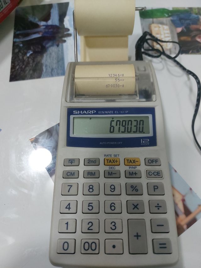 calculadora impresora