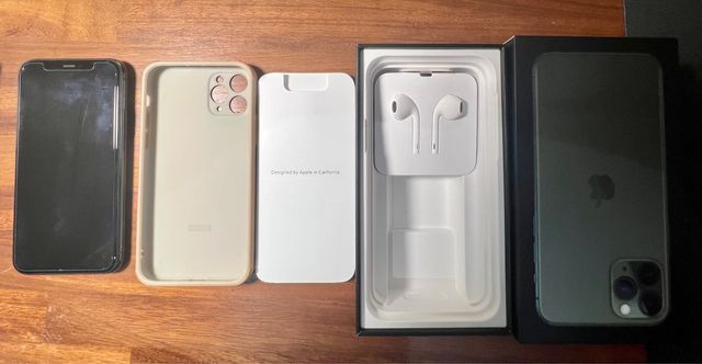 iPhone 11 Pro 64gb midnight green con caja