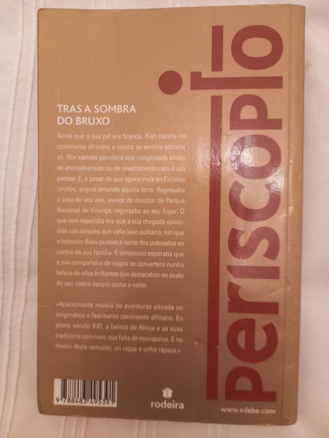 Libro Tras a Sombra do Bruxo