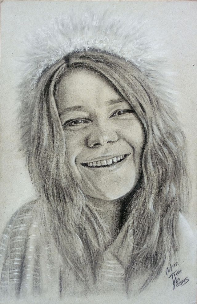 retrato de Janis Joplin
