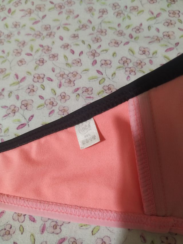 Bikini rosa flúor push-up