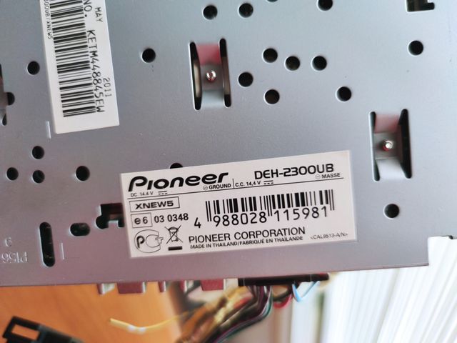 auto rradio cd Mp3 con entrada usb y entrada auxil