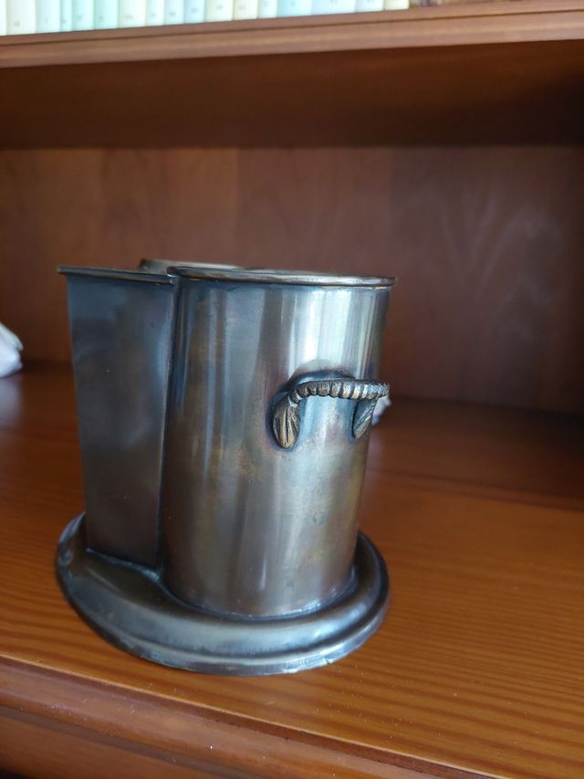 Botellero metal / latón 