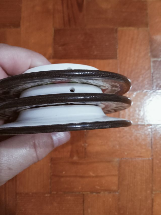 Platos decorativos artesanales CERA PLAT