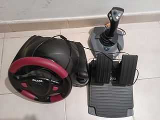 volante + pedales + joistick