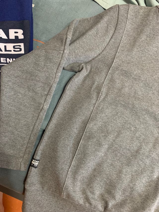 Lote niño G-Star t 12 original jersey gris y camis