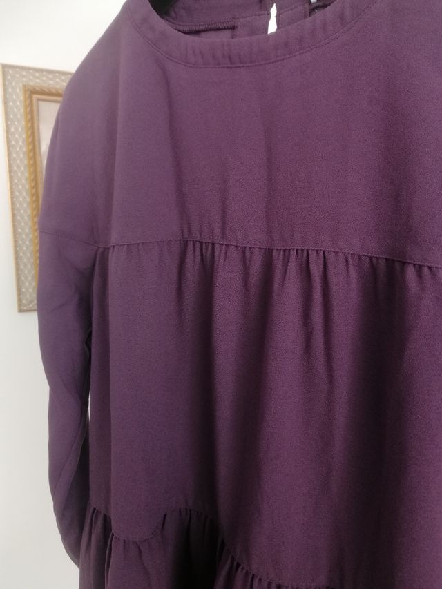 Vestido morado de Mademoiselle R