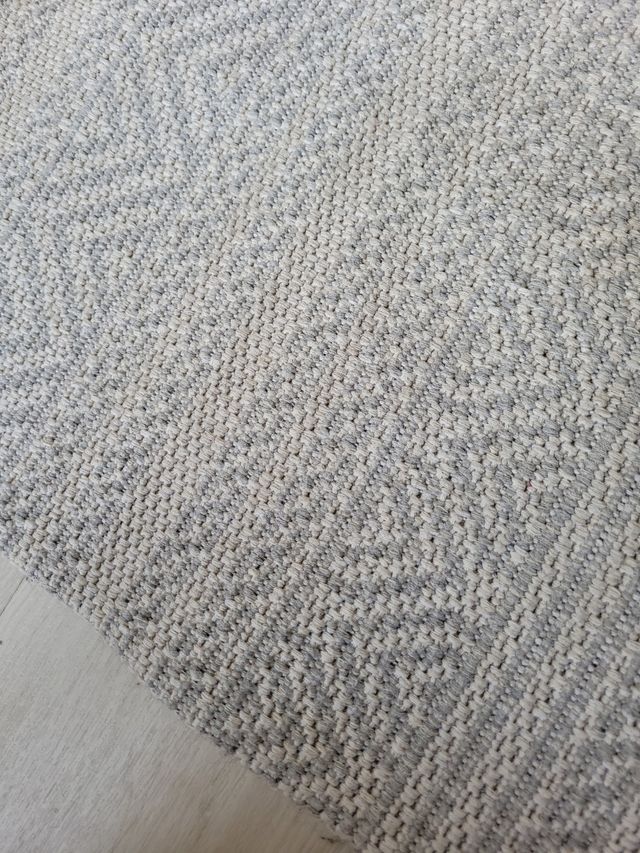 alfombra gris lavable