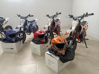 mini motos Cross 50cc 2 T automát MX-4 ruedas 10"