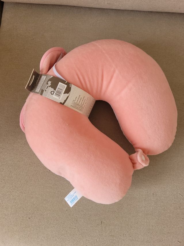 pack de almohada de viaje con antifaz