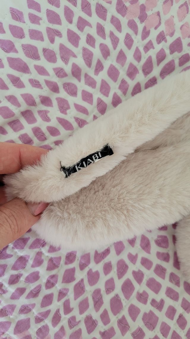 Conjunto bufanda con orejeras niños