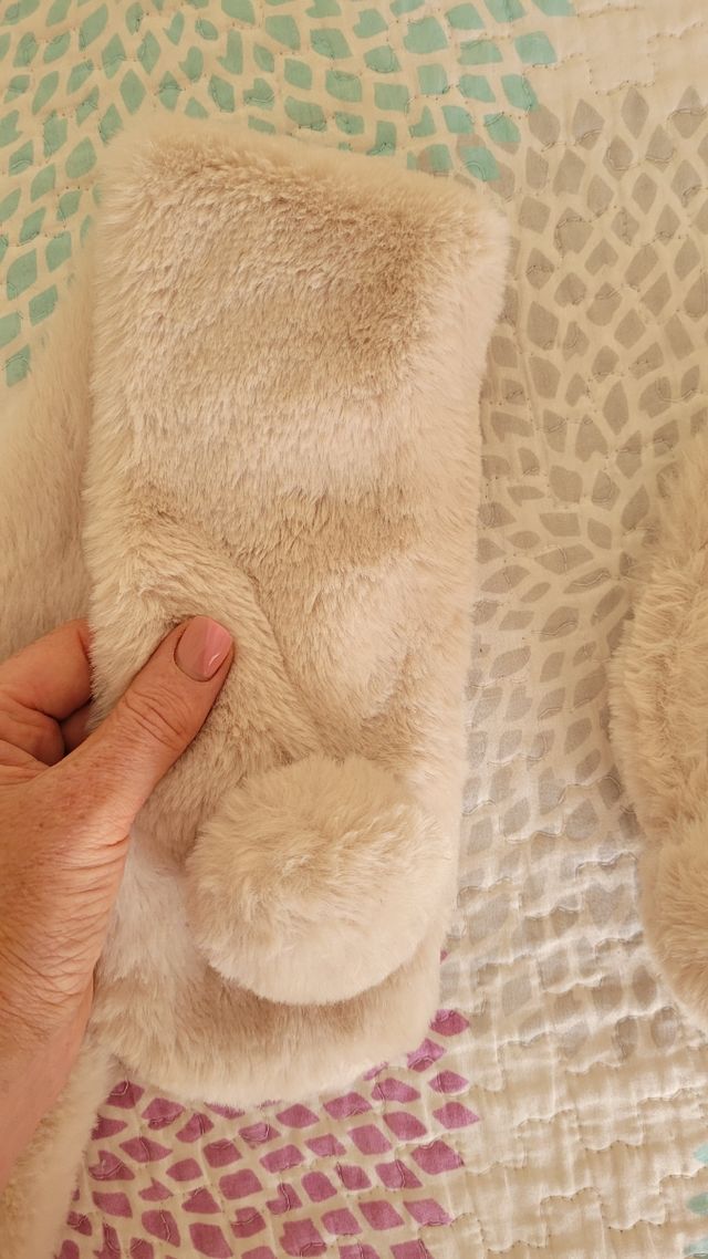 Conjunto bufanda con orejeras niños